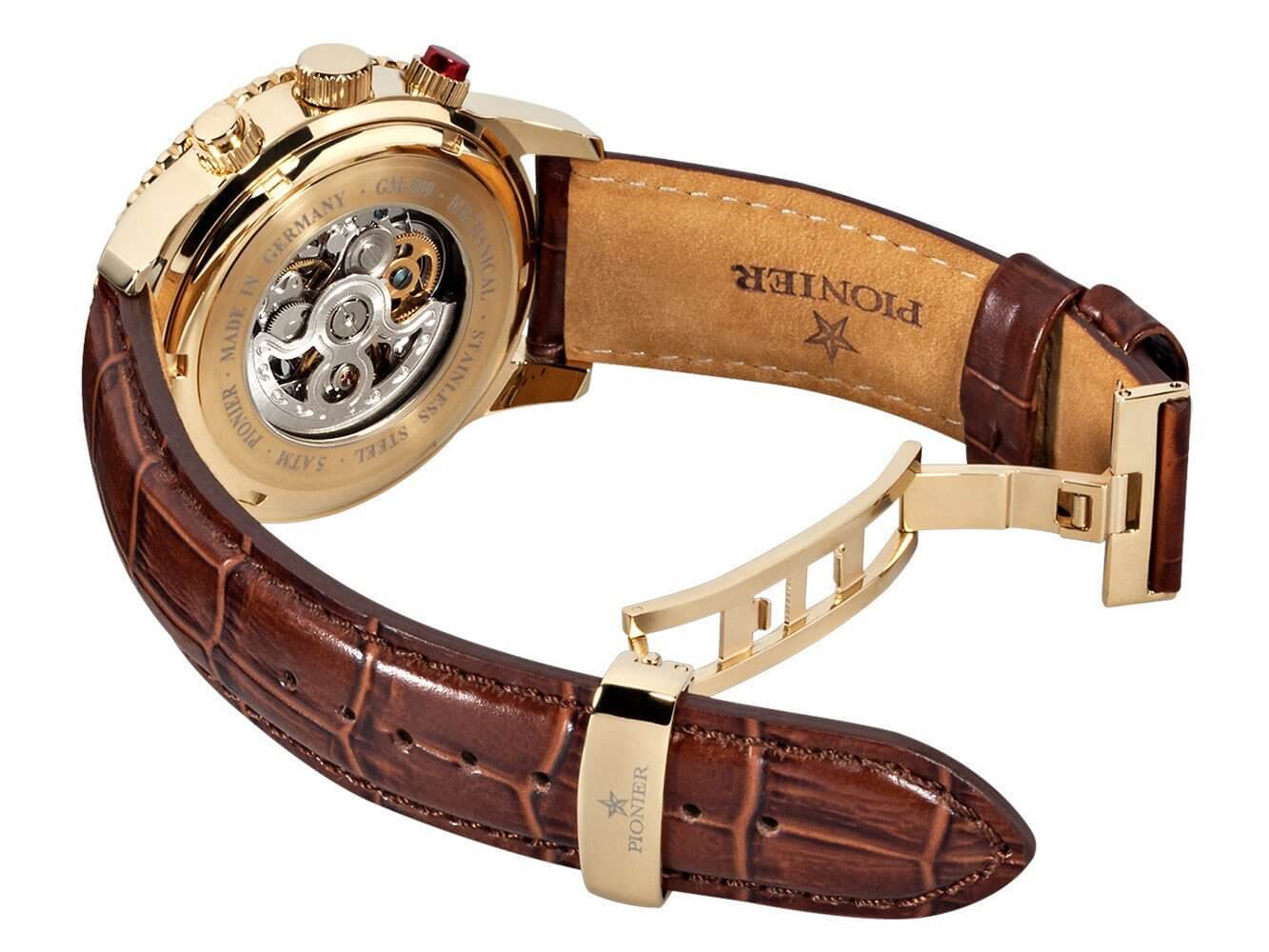 Automatic Barbados by Pionier Germany GM-509-3 | Gold |